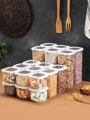 Hermia Concept toiduainete säilitusanumate komplekt, 18-osaline цена и информация | Контейнеры для хранения продуктов | hansapost.ee