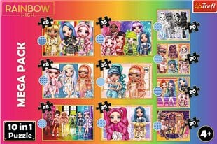 Puzzle 10in1 Rainbow High Trefl 329 tükki цена и информация | Пазлы | hansapost.ee