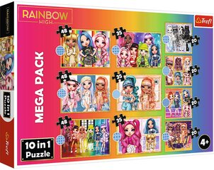 Puzzle 10in1 Rainbow High Trefl 329 tükki цена и информация | Пазлы | hansapost.ee