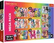 Puzzle 10in1 Rainbow High Trefl 329 tükki hind ja info | Pusled lastele ja täiskasvanutele | hansapost.ee