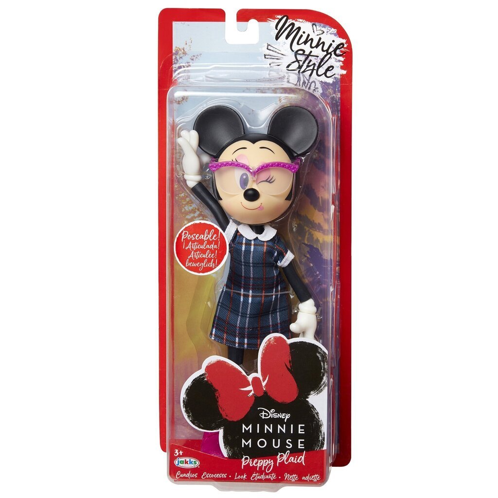 Disney Minnie Mouse Jakks Pacific Preppy Plaid hind ja info | Fännitooted mänguritele | hansapost.ee