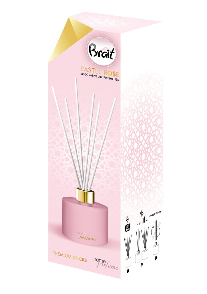 Brait Pastel Rose õhuvärskendaja, 100ml hind ja info | Õhuvärskendajad | hansapost.ee