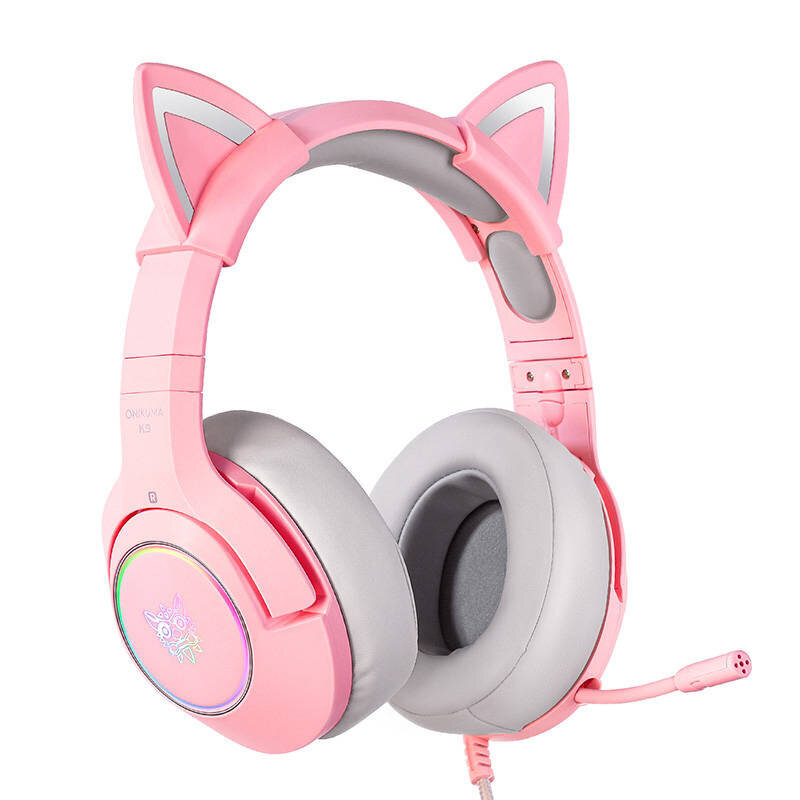 Onikuma K9 Pink RGB hind ja info | Kõrvaklapid | hansapost.ee