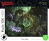 Puzzle Green Dragon Trefl 1000 tk Dungeons & Dragons цена и информация | Pusled lastele ja täiskasvanutele | hansapost.ee