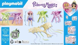 71363 PLAYMOBIL® Princess Magic Волшебная прогулка принцессы с жеребенком Пегасом цена и информация | Конструкторы и кубики | hansapost.ee