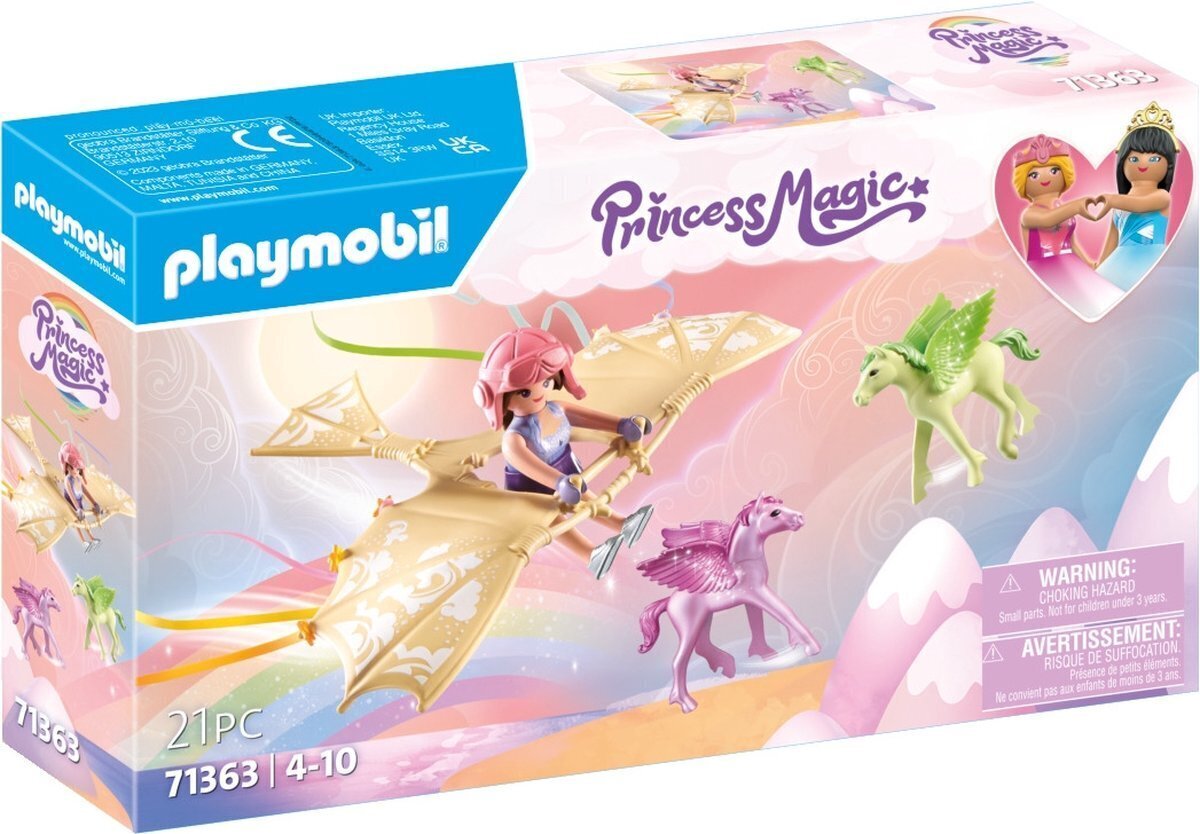 71363 Playmobil® Princess Magic Printsessi maagiline väljasõit Pegasuse varsaga цена и информация | Klotsid ja konstruktorid | hansapost.ee