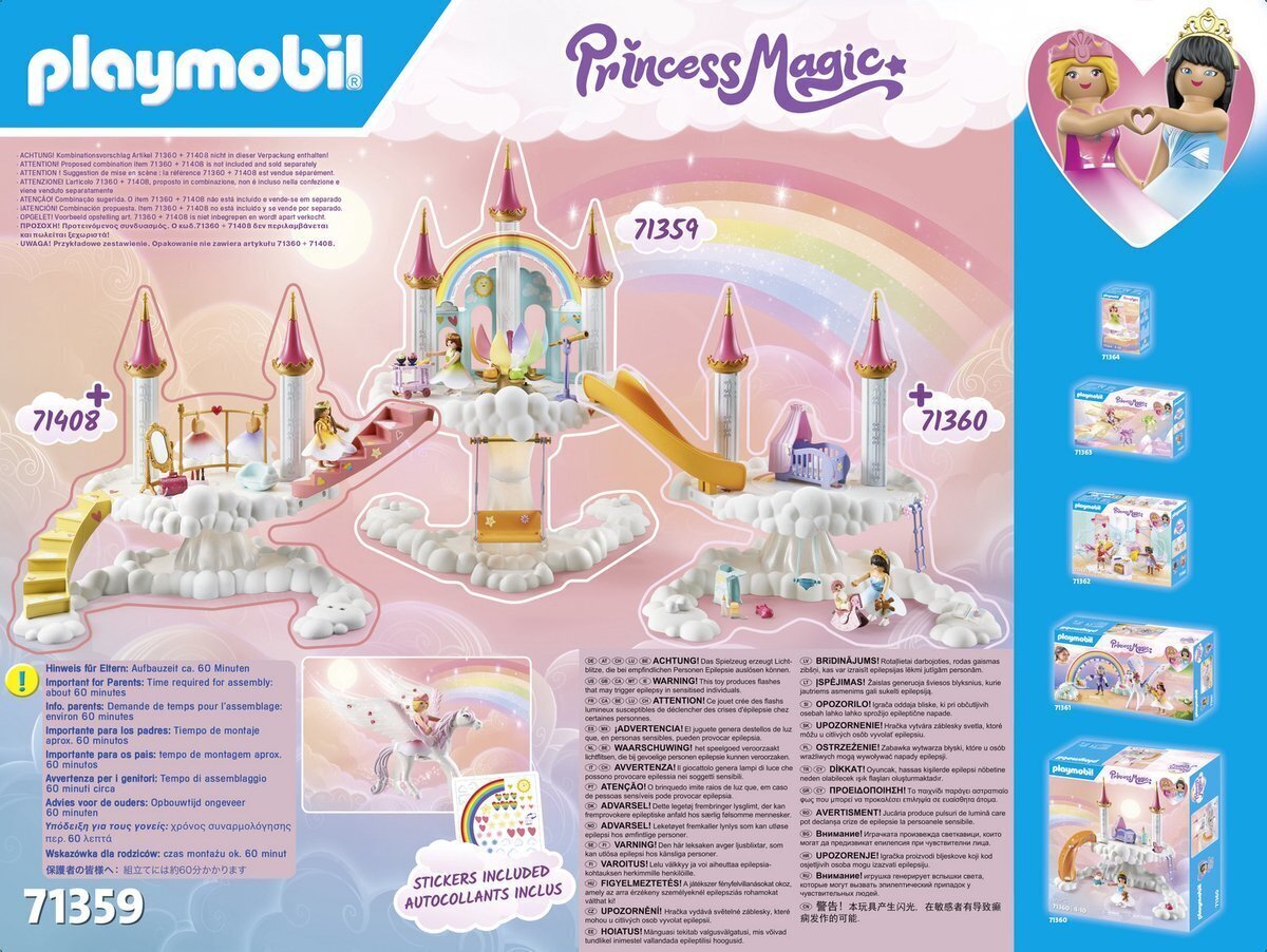 71359 Playmobil® Princess Magic Vikerkaare loss hind ja info | Klotsid ja konstruktorid | hansapost.ee