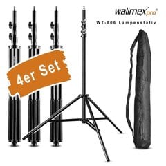 Walimex WT-806 Lamp Tripod цена и информация | Осветительное оборудование для фотосъемок | hansapost.ee