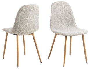 Комплект из 4 стульев Celia, серый цена и информация | Стулья для кухни и столовой | hansapost.ee