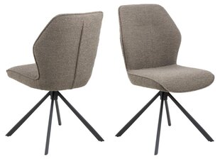 Комплект из 2-х стульев Actona Aura, коричневый цена и информация | Стулья для кухни и столовой | hansapost.ee