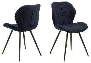 Комплект из 2 стульев Actona Petri, синий цена и информация | Стулья для кухни и столовой | hansapost.ee