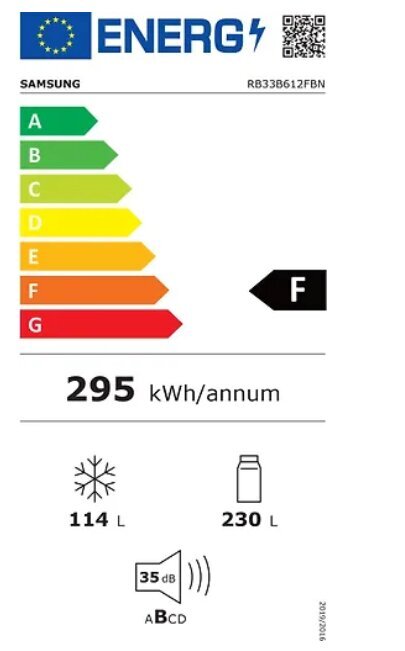 Samsung RB33B612FBN/EF hind ja info | Külmkapid-külmikud | hansapost.ee