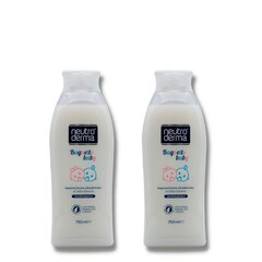 Õrn dušigeel Neutroderma beebidele, 2x750 ml hind ja info | Dušigeelid, õlid | hansapost.ee