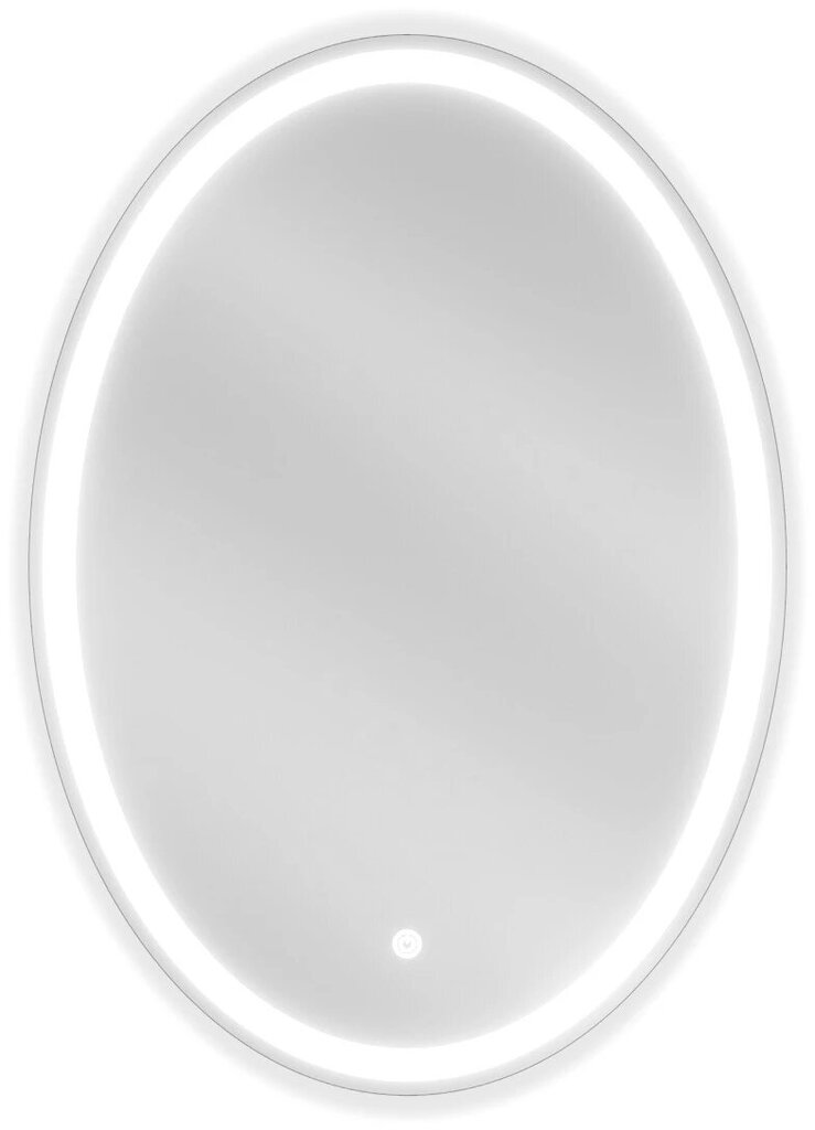 Vannitoa peegel Mexen Elz koos Led valgustusega, 50 x 70 cm, hõbedane hind ja info | Peeglid vannituppa | hansapost.ee