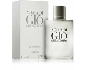 Tualettvesi Giorgio Armani Acqua Di Gio Edt meestele, 1,2 ml hind ja info | Parfüümid meestele | hansapost.ee