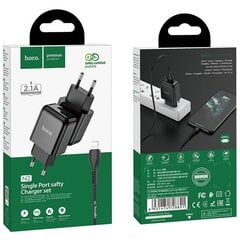 Asenduslaadija Hoco N2 Iphone Lighning 10,5W 2.1A koos 1m pikkuse kaabliga hind ja info | Hoco Mobiiltelefonid ja lisatarvikud | hansapost.ee