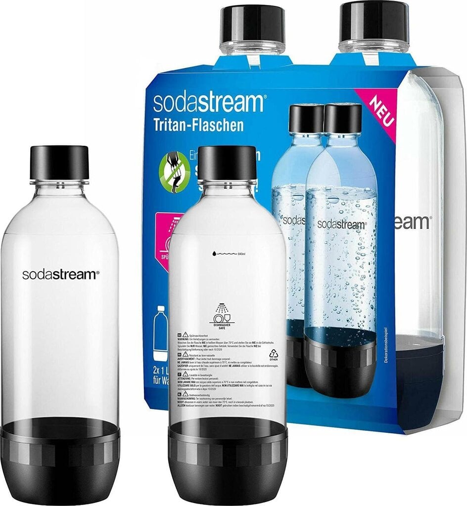 SodaStream 2x1L pudelite komplekt цена и информация | Mulliveemasinad | hansapost.ee