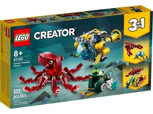 31130 LEGO® Creator Uppunud aarde otsing цена и информация | Конструкторы и кубики | hansapost.ee