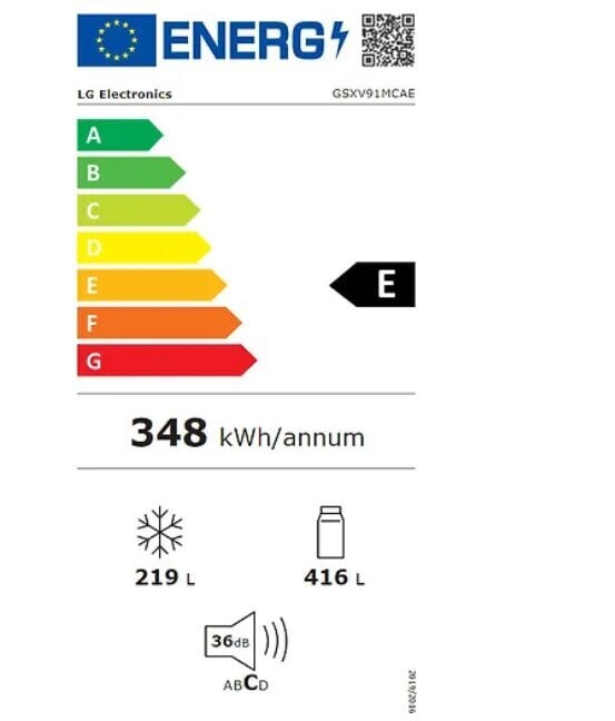 Lg GSXV91MCAE цена и информация | Külmkapid-külmikud | hansapost.ee