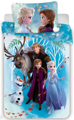 Laste voodipesukomplekt Disney Frozen, 140×200, 2 osa цена и информация | Детское постельное бельё | hansapost.ee