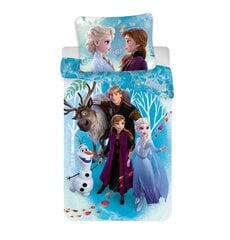 Laste voodipesukomplekt Disney Frozen, 140×200, 2 osa цена и информация | Детское постельное бельё | hansapost.ee