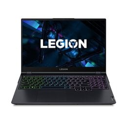 Lenovo Legion 5 15ITH6H i7-11800H 15.6&#34; FHD IPS 300nits AG 165Hz 16GB DDR4 3200 SSD512 NVMe GeForce RTX 3060 6GB LAN NoOS Phantom Blue/ Shadow Black Портативный компьютер цена и информация | Ноутбуки | hansapost.ee