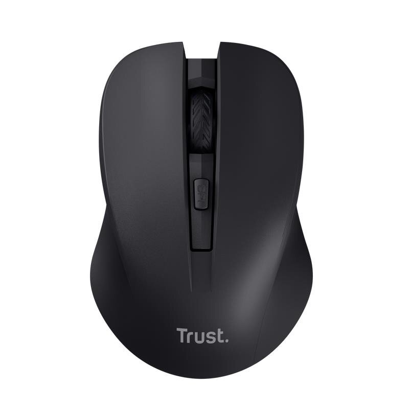 Trust Mydo Silent Click, black - Wireless Optical Mouse цена и информация | Arvutihiired | hansapost.ee