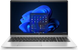 Ноутбук HP ProBook 450 G9 i5-1235U 39,6 см (15,6") Full HD Intel® Core™ i5 8 ГБ DDR4-SDRAM 512 ГБ SSD Wi-Fi 6 (802.11ax) Windows 11 Pro Silver цена и информация | Записные книжки | hansapost.ee
