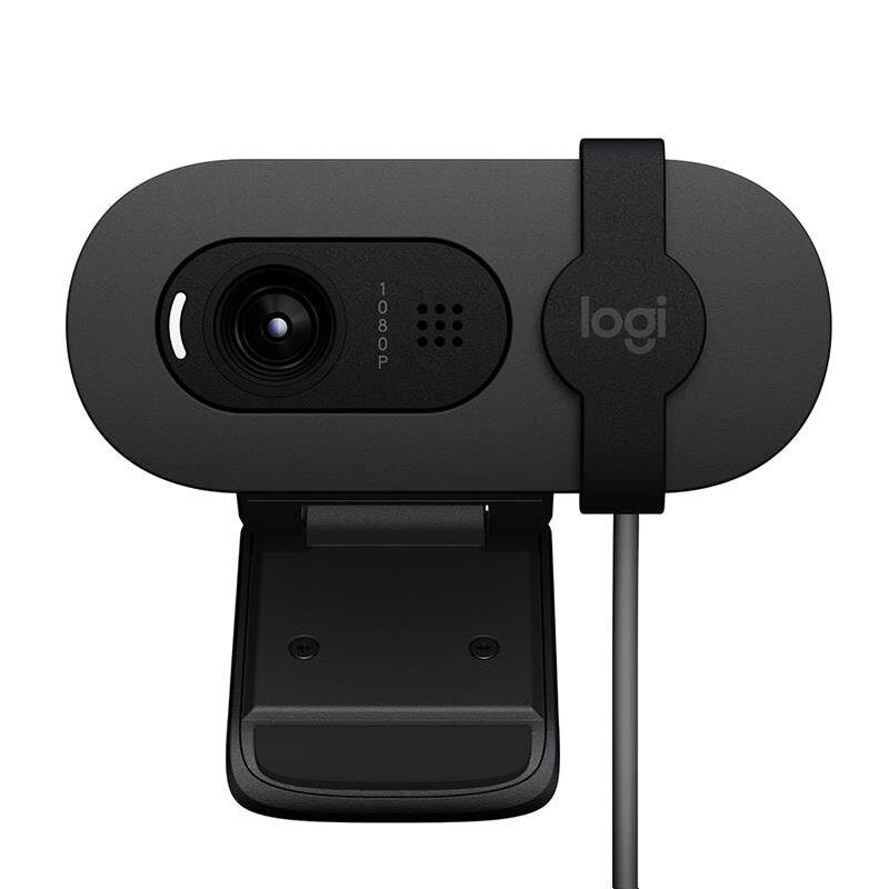 Logitech Brio 100, FHD, graphite - Webcam hind ja info | Veebikaamera | hansapost.ee