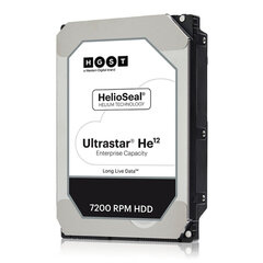 Western Digital Ultrastar He12 3,5 дюйма, 12000 ГБ, Serial ATA цена и информация | Жёсткие диски (SSD, HDD) | hansapost.ee