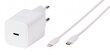 Laadija Vivanco USB Type C / Lightning for Apple, 20W цена и информация | Laadijad mobiiltelefonidele | hansapost.ee