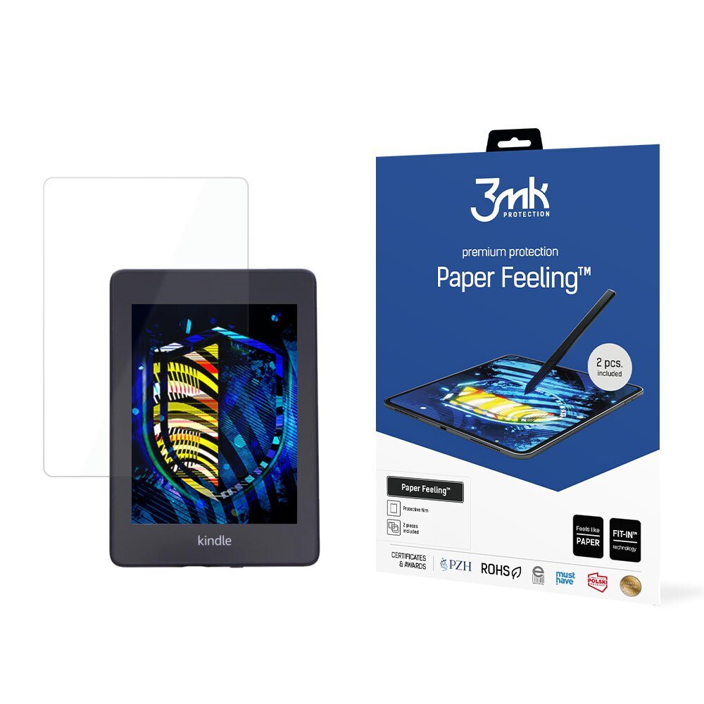 Kindle Paperwhite 4 - 3mk Paper Feeling™ 8.3'' screen protector цена и информация | Tahvelarvuti lisatarvikud | hansapost.ee