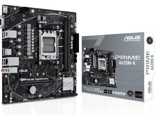 Asus Prime A620M-K цена и информация | Emaplaadid | hansapost.ee