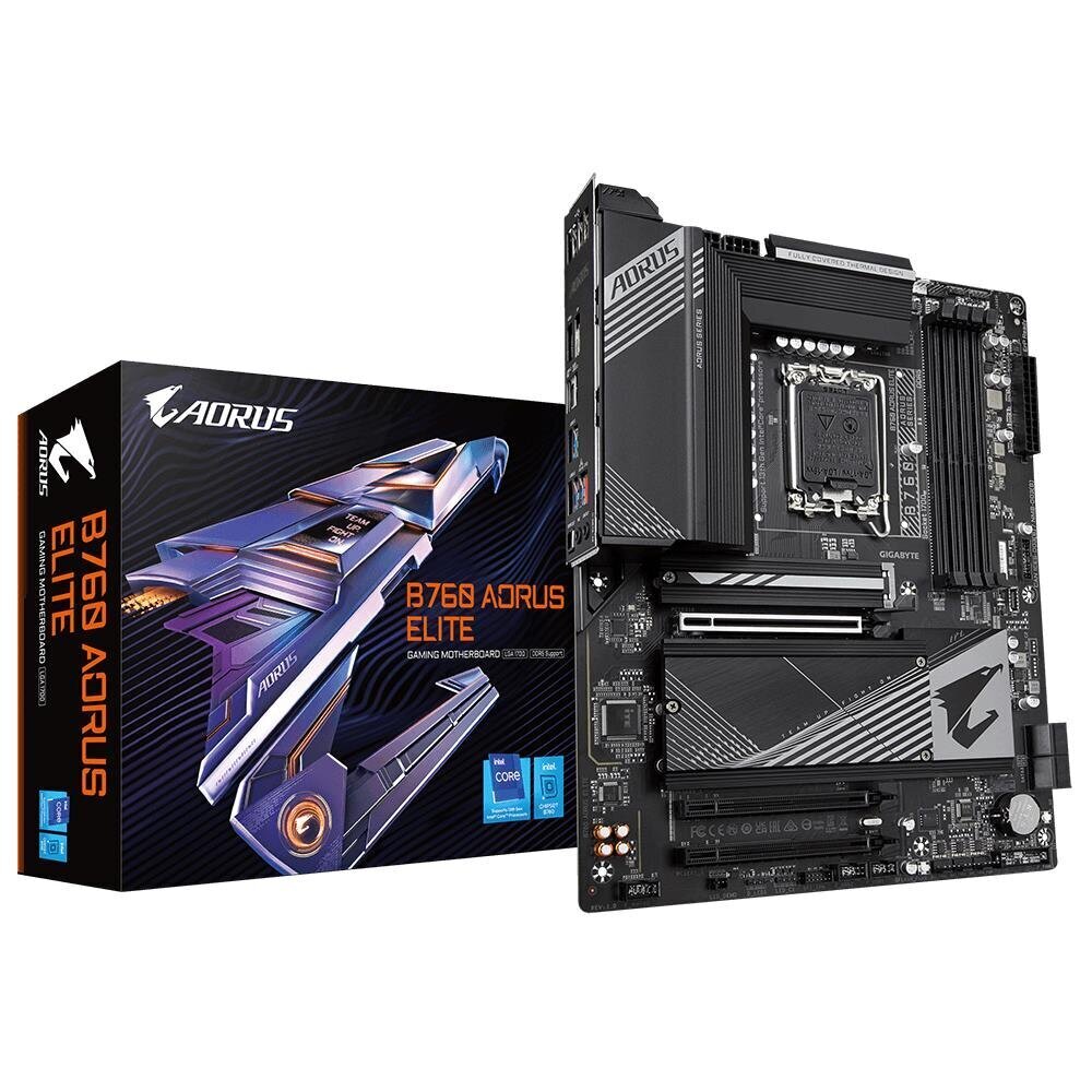 Gigabyte B760 Aorus Elite hind ja info | Emaplaadid | hansapost.ee