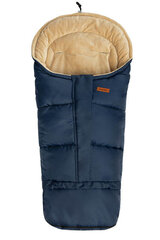 Magamiskott vankrile Sensillo Minky Combi 3in1, Navy/Beige hind ja info | Lapsevankrite tarvikud | hansapost.ee