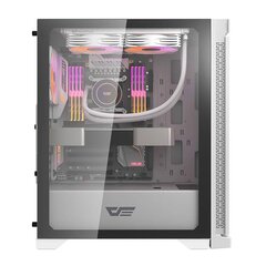 Darkflash DK361 computer case + 4 fans (white) цена и информация | Корпуса | hansapost.ee