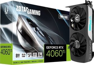 Zotac Gaming GeForce RTX 4060 Ti Twin Edge (ZT-D40610E-10M) цена и информация | Для видеокарт | hansapost.ee