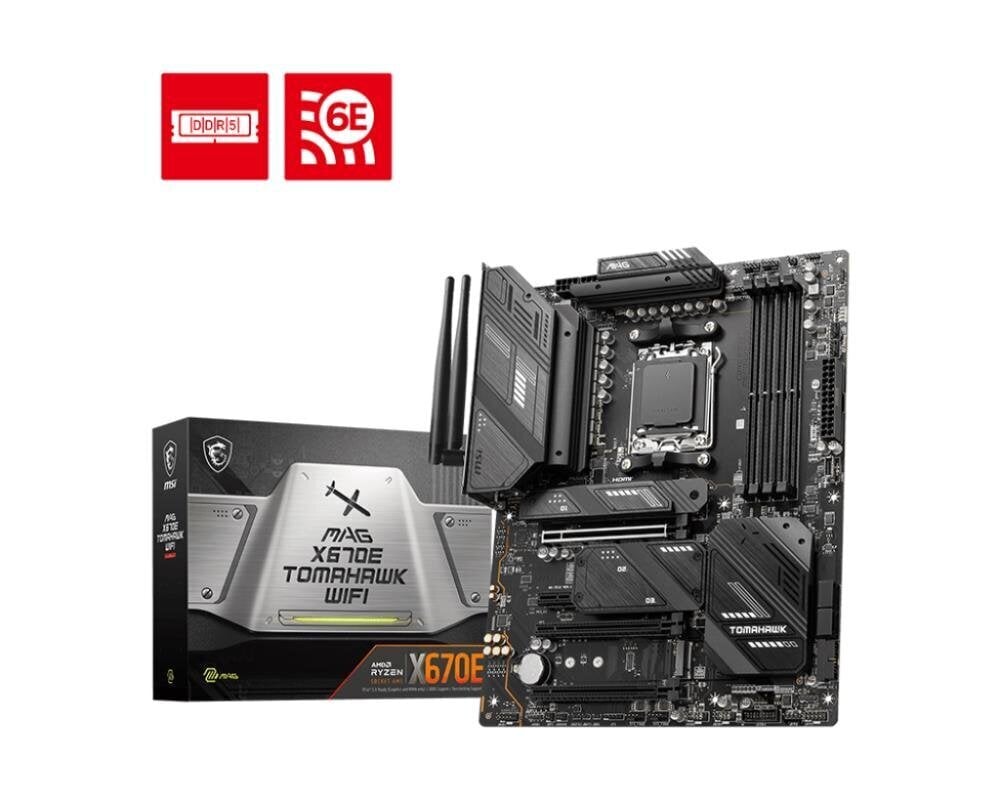 MSI MAG X670E Tomahawk WiFi hind ja info | Emaplaadid | hansapost.ee