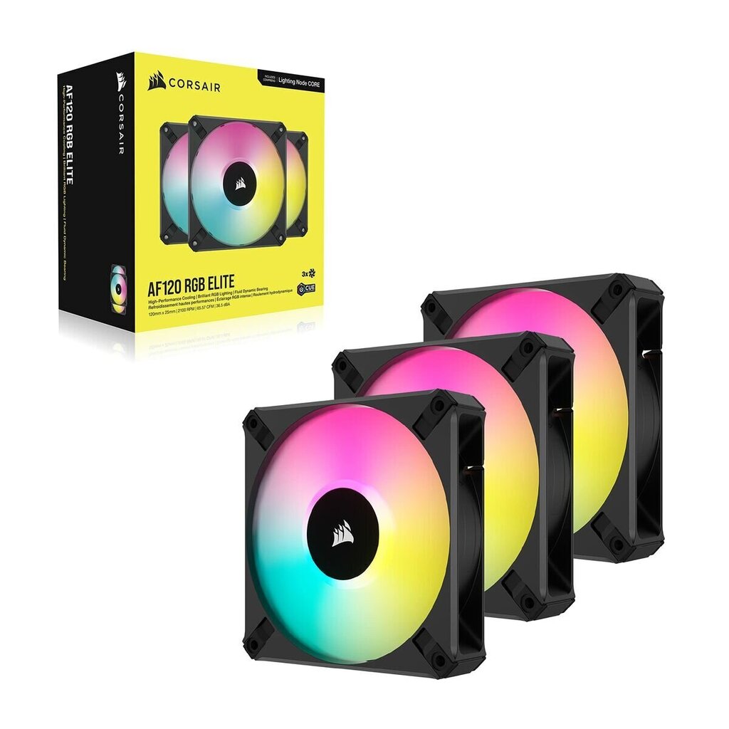 Corsair iCUE AF120 RGB Elite CO-9050154-WW hind ja info | Arvuti ventilaatorid | hansapost.ee