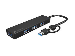 Natec USB 3.0 HUB цена и информация | Адаптеры и USB-hub | hansapost.ee