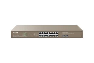 КОММУТАТОР IP-COM G1118P-16-250W цена и информация | Коммутаторы (Switch) | hansapost.ee