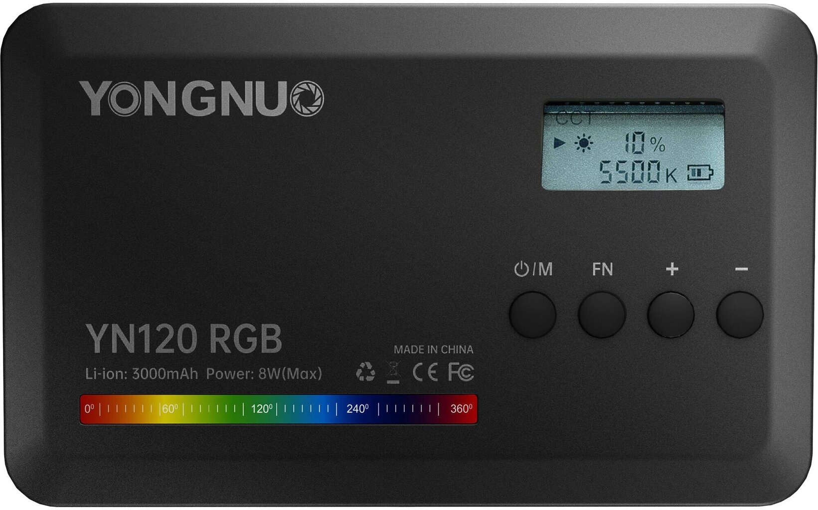 Yongnuo videovalgusti LED YN120 RGB WB hind ja info | Fotoaparaatide filtrid | hansapost.ee