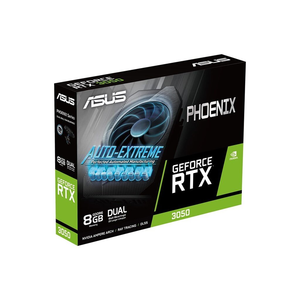 Asus Phoenix GeForce RTX 3050 V2 8GB GDDR6 hind ja info | Videokaardid | hansapost.ee