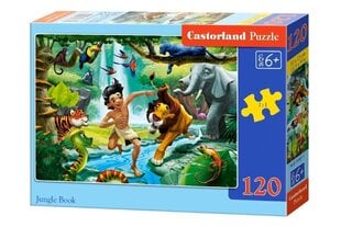 Puzzle 120 Jungle Book 13487 hind ja info | Pusled lastele ja täiskasvanutele | hansapost.ee