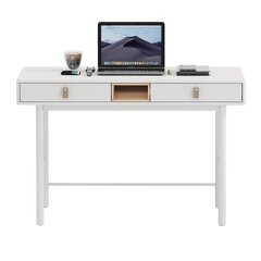 Письменный стол IRIS 120x60xH75см, белый цена и информация | Компьютерные, письменные столы | hansapost.ee