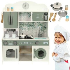 Laste puidust köök espressomasinaga Lulilo Saliku hind ja info | Mänguasjad tüdrukutele | hansapost.ee