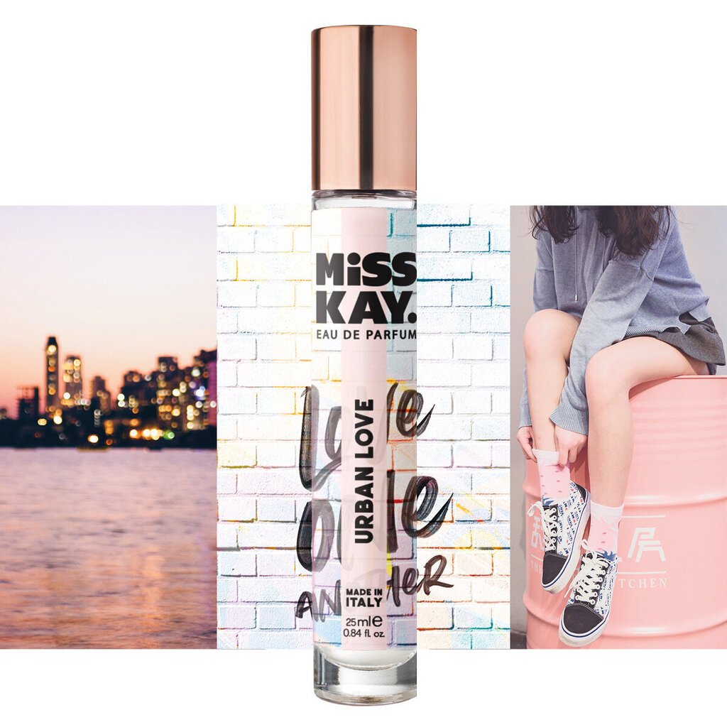 Parfüümvesi Miss Kay Urban Love EDP naistele, 25 ml price and information | Parfüümid naistele | hansapost.ee