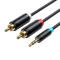 Vention 3.5mm/2xRCA, 10 m цена и информация | Кабели и провода | hansapost.ee