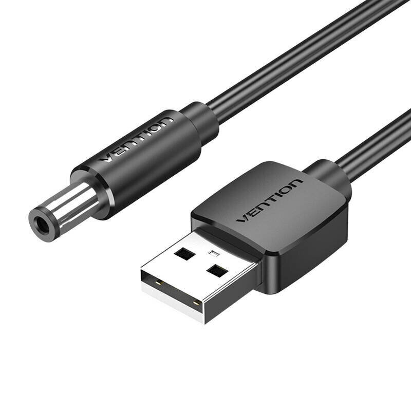 Vention USB/DC 5.5mm, 0.5 m hind ja info | Juhtmed ja kaablid | hansapost.ee
