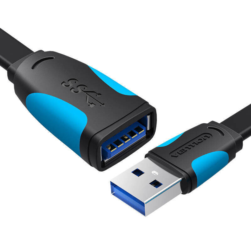 Vention VAS-A13-B200F, USB 3.0, 2m цена и информация | Juhtmed ja kaablid | hansapost.ee